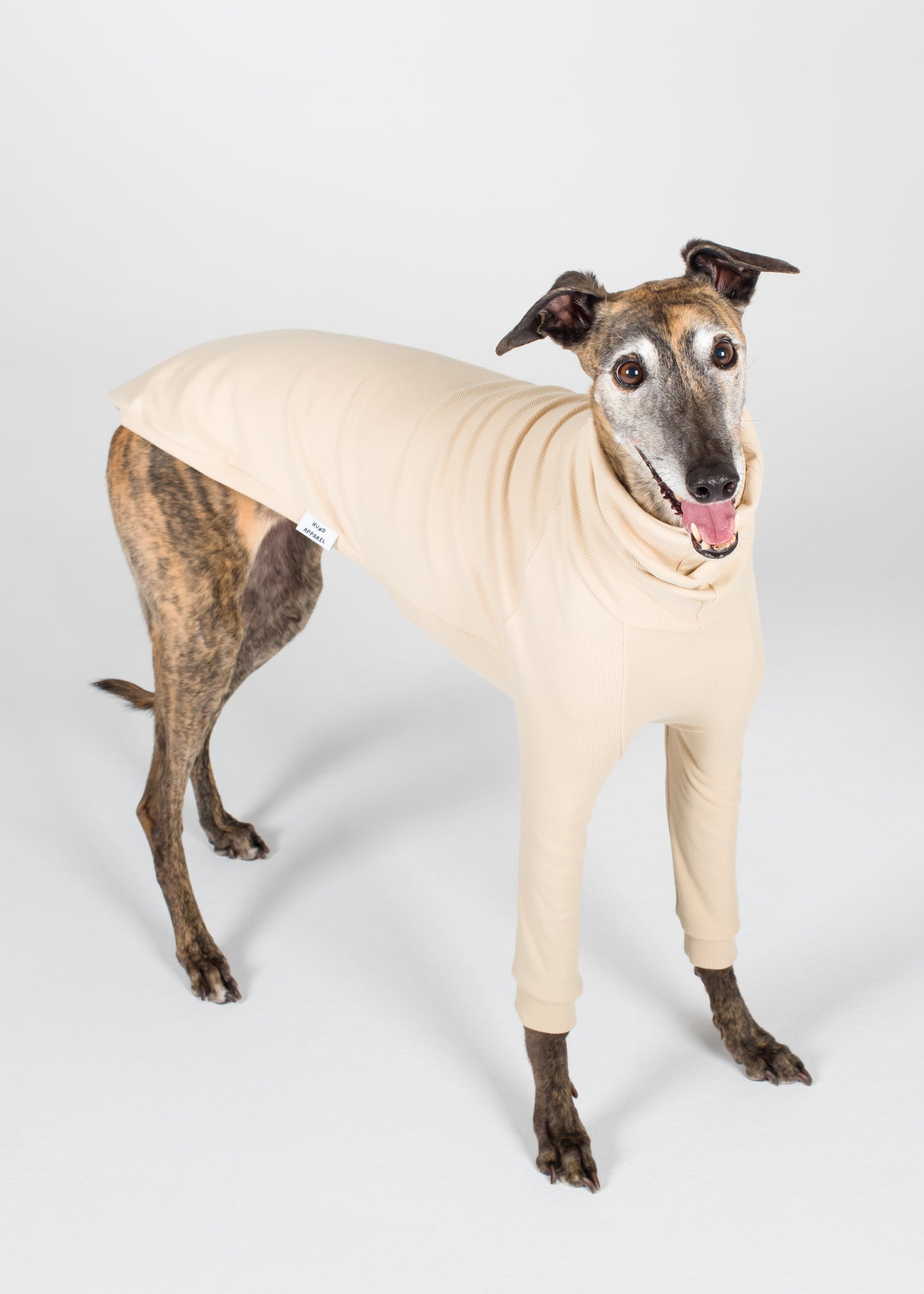 Greyhound Rib Jumper - Nude