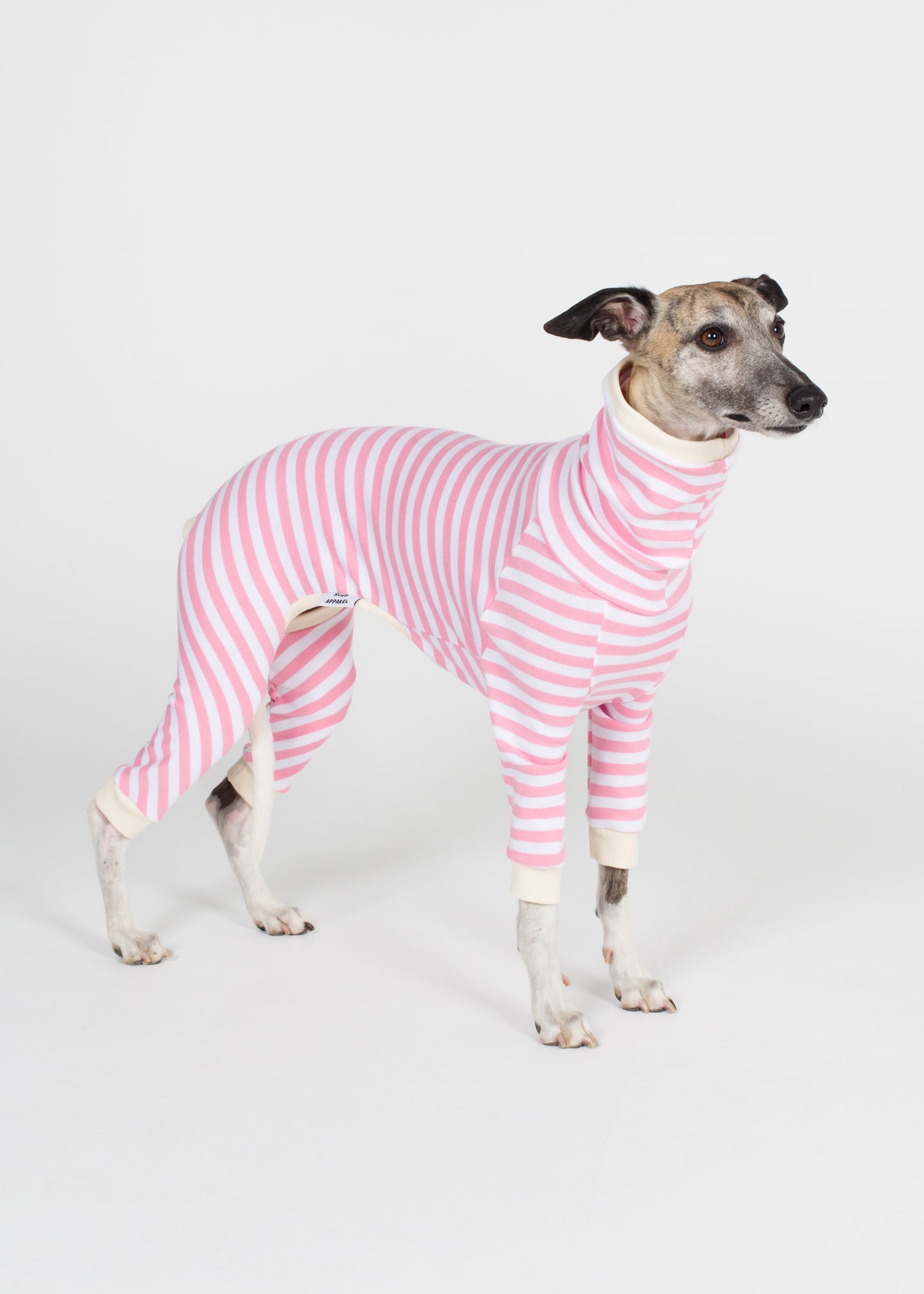 Whippet Pyjama Full Suit - Strawberry