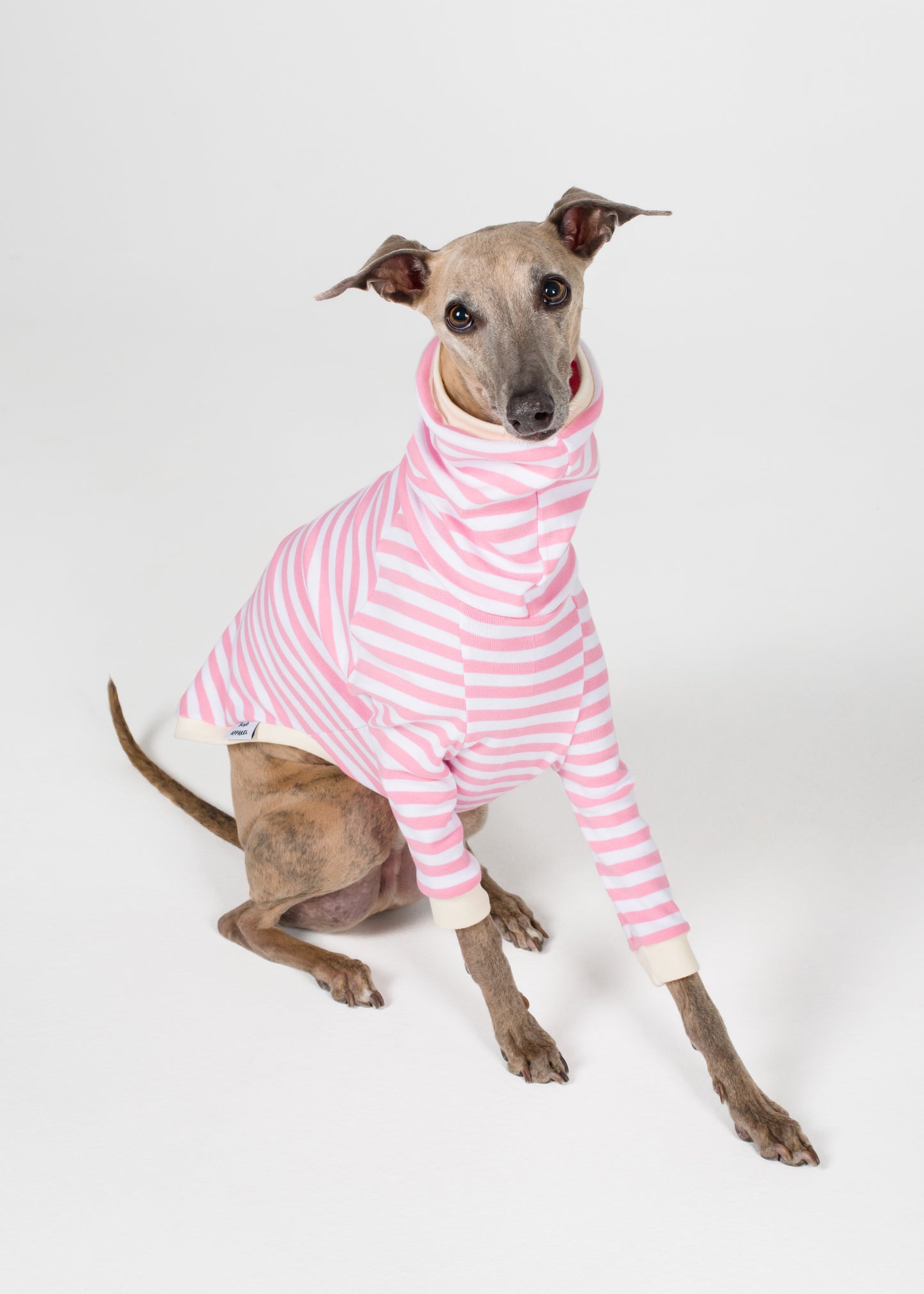 Whippet Pyjama Jumper - Strawberry