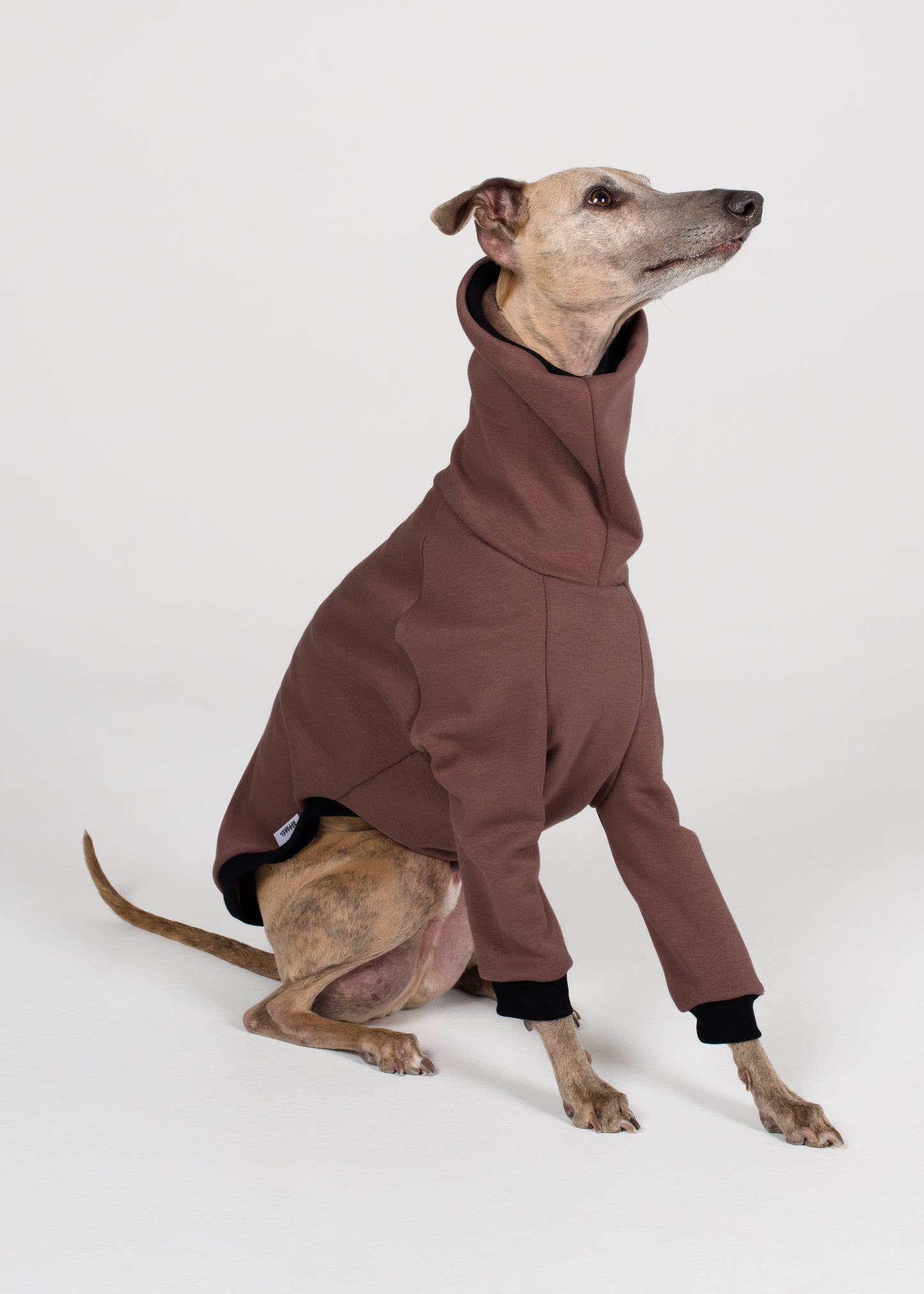 Whippet Winter Jumper - Cocoa